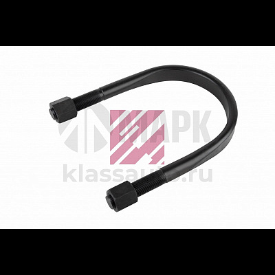 Стремянка рессоры Schmitz 016888 в сборе с гайкой (ось SAF) M22x1.5/162х240 (Marshall) 