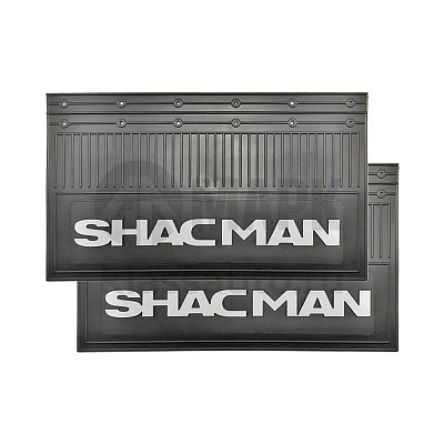 Брызговик SHAСMAN (360x580) белые буквы, комплект из 2-х шт.