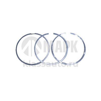Кольца поршневые OM457LA/HLA/OM933-960 (3х3х4) СТАРОГО образца а/м КамАЗ 5490/MB Axor (Kolbenschmid)