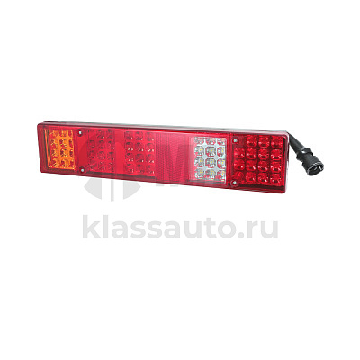 Фонарь задний ЕВРО светодиодный а/м Газель, Камаз, Маз  12V