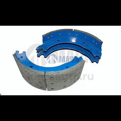 Колодка тормозная в сборе оси L1 8т.  (АККОР) А0850