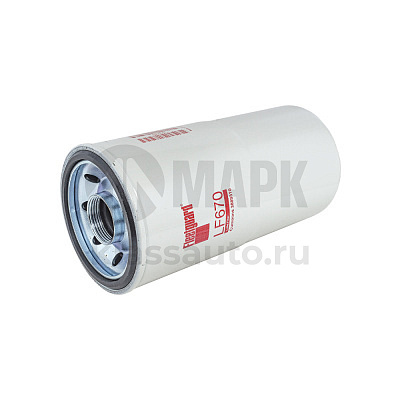 Фильтр масляный LF670/ 3694660 Cummins ISG12, 11L QSG (Fleetguard)