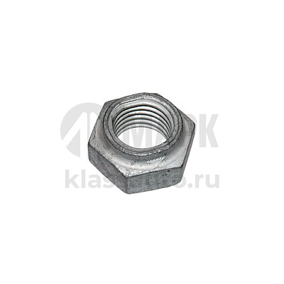 Гайка пальца рессоры M30x3.5 H=24 /SW46 (самоконтрящаяся) (BPW)