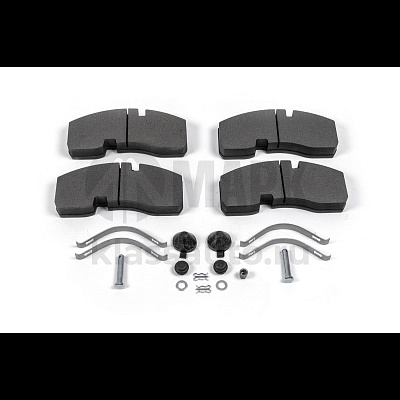 Колодки дисковые 29165 с установочным комплектом (210x92.5x30) BPW KNORR SB374 (LUMAG)